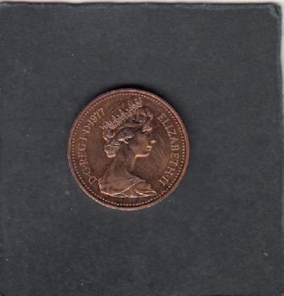 Beschrijving: 1 Penny ELIZABETH II